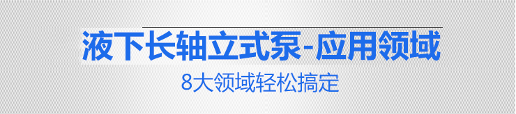 1KPL立式泵8大领域